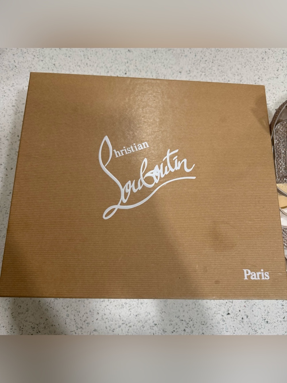 Christian Louboutin Champagne Chocazeppa
120 Glitter Specchio - Size 40 / US 9 - Picture 13 of 13